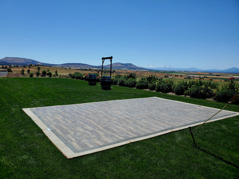 Dance Floor, Reclaimed Barnwood Look