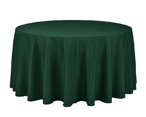 Linen Forest Green Round 90" or 120"