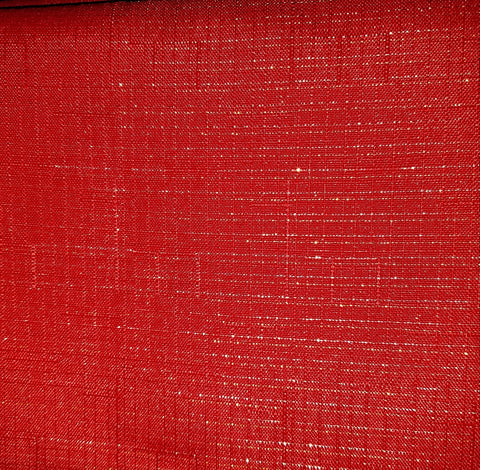 Linen, Red Lustre Metallic