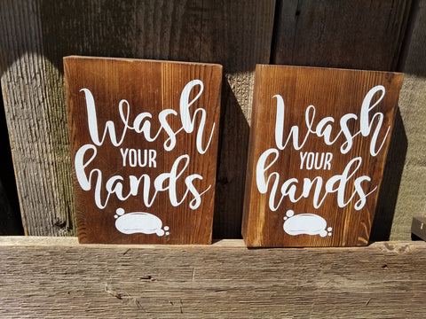 Signs, Wash Your Hands